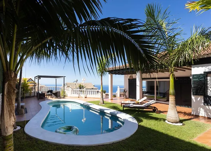 Home2book Design Asian Sabina, Heated Pool & View Sauzal